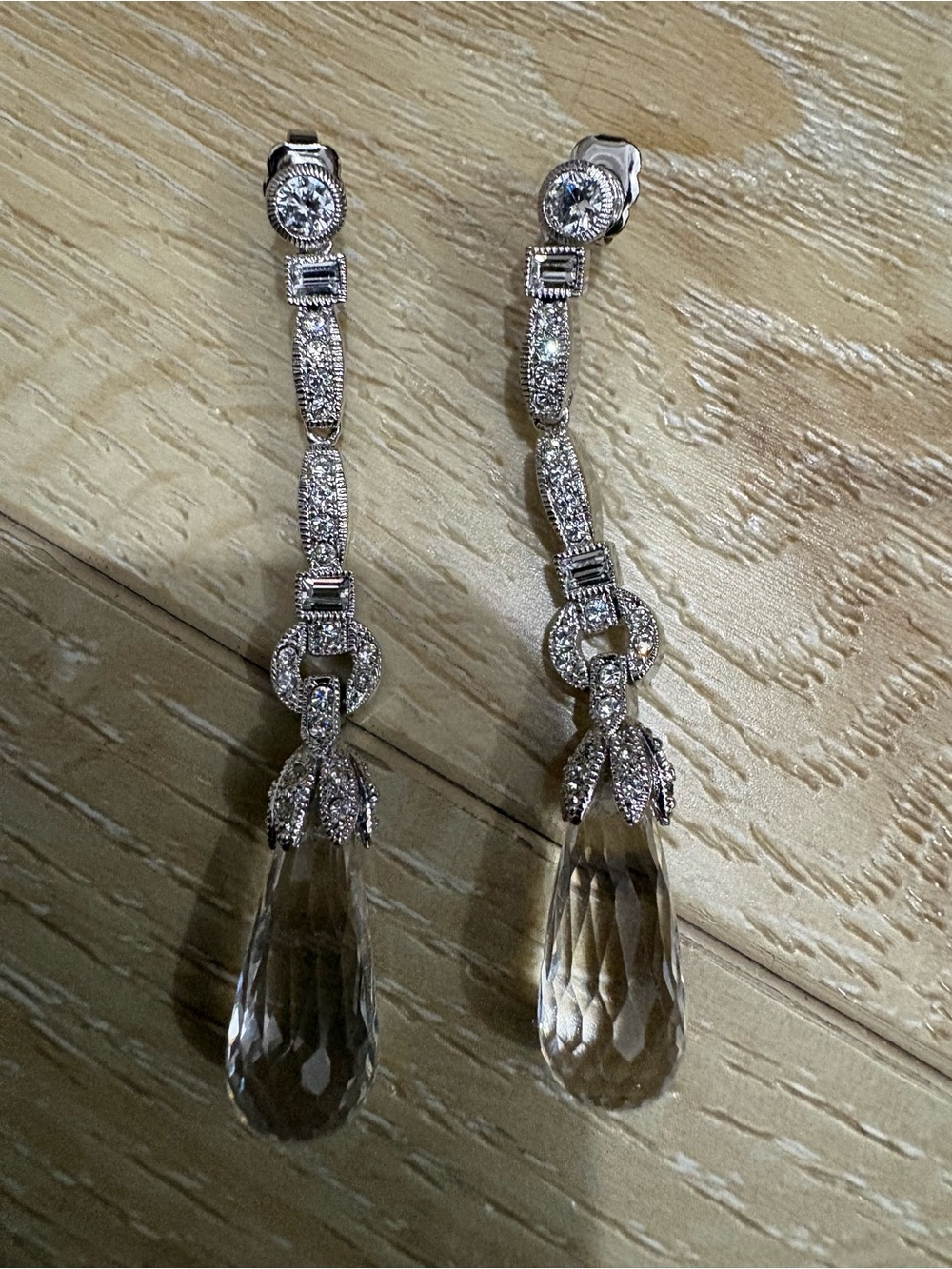 Women’s Earnings $20.00 Sterling Silver 2” 1/4 Long